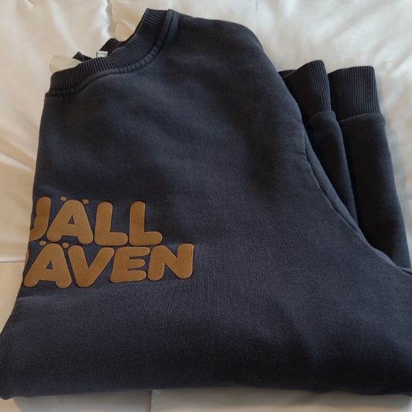 Fjallraven Blue Sweatshirt Classic Crew Neck - Picture 5 of 6